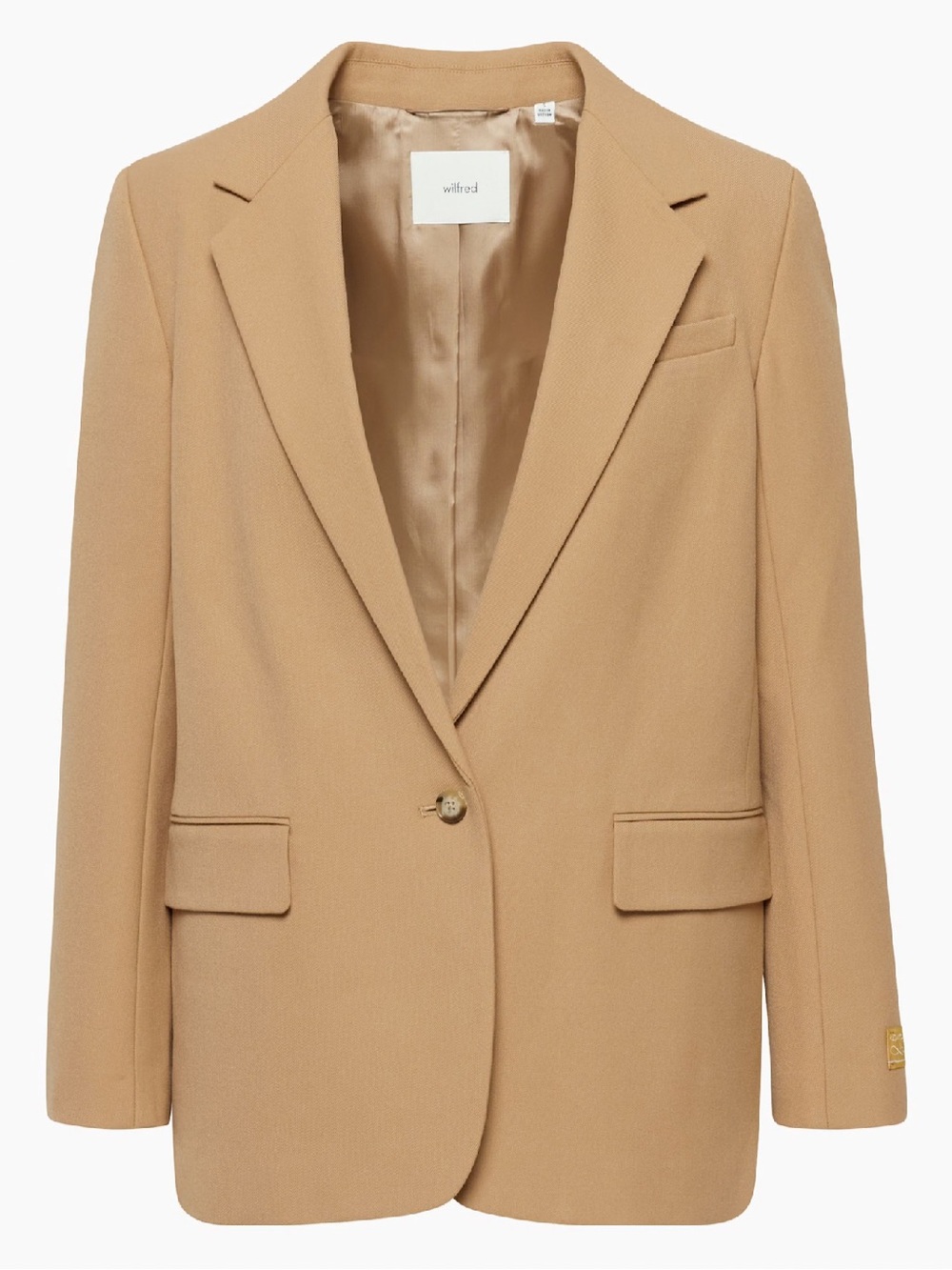Aritzia - Gold Camel Generation Blazer